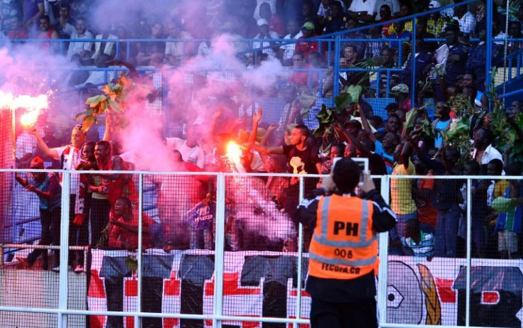 Riots at football match in Congo