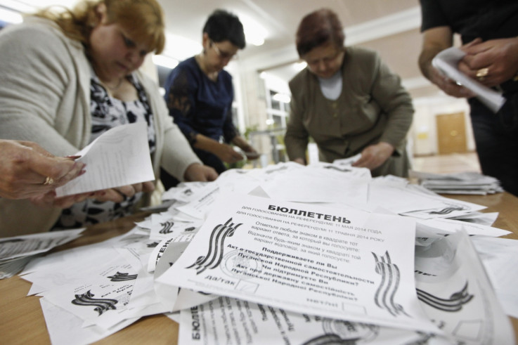 Ukraine rebels hold referendum in eastern region