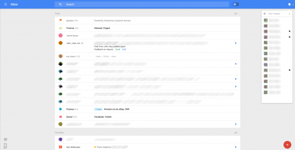 gmail redesign