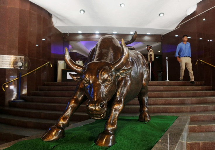 Bull Sculpture Bombay Stock Exchange