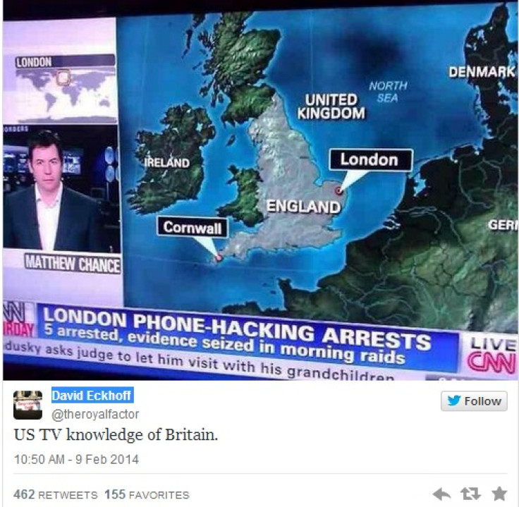 CNN's wrong London map