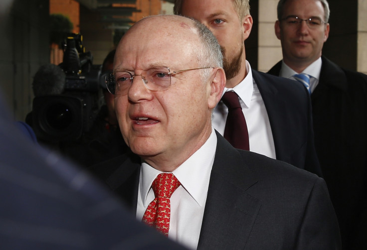 Ian Read, Chairman and Chief Executive of Pfizer Inc., arrives at Portcullis House to attend a parliamentary business and enterprise committee hearing on the future of AstraZeneca