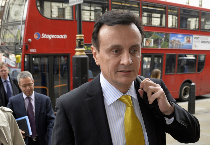 Pascal Soriot, CEO of AstraZeneca PLC arrives at Portcullis House to attend a parliamentary business and enterprise committee hearing on the future of AstraZeneca