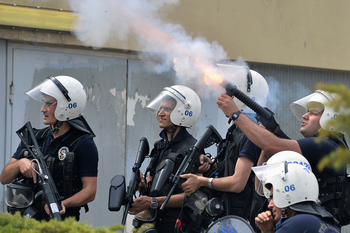ankara tear gas