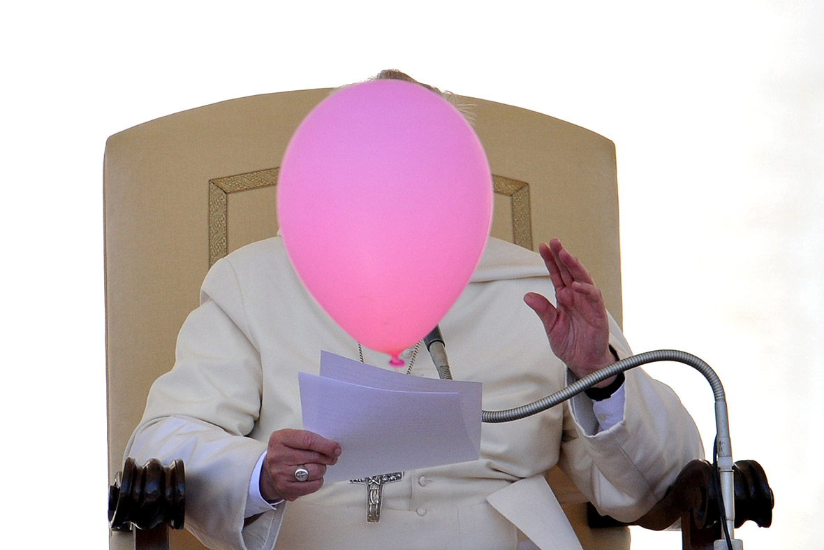 pope balloon