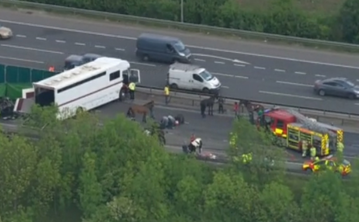 M11 Crash: Driver Arrested After Two Killed In Pile-Up Near Stansted ...