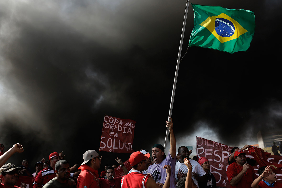 Brazil World Cup Protests Erupt in Several Major Cities