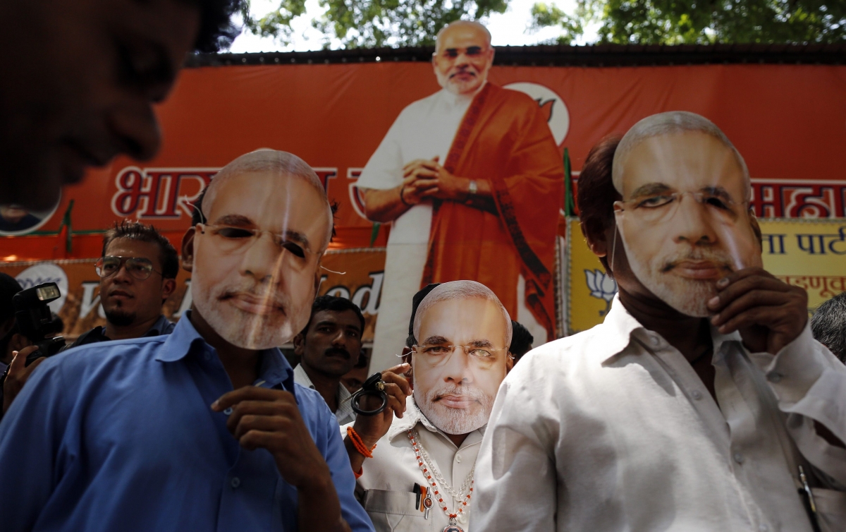 India's Modi on Course for Absolute Majority