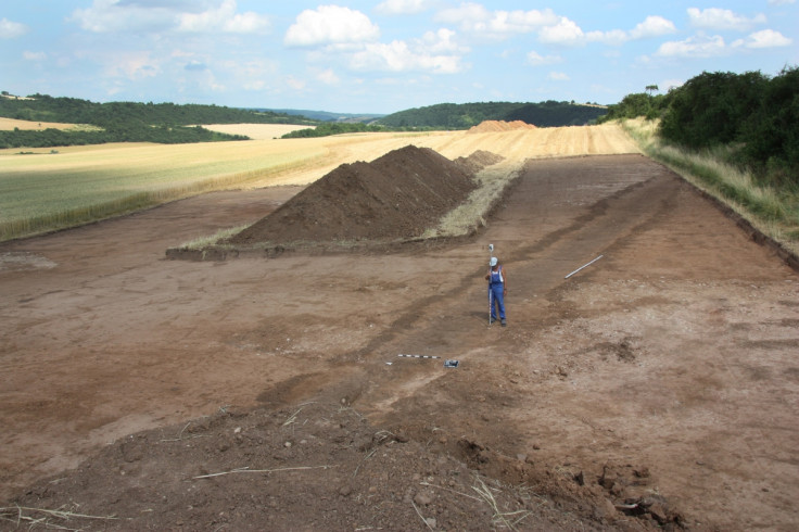 German archaeologists have discovered a Roman military camp in Hachelbich in Thuringia
