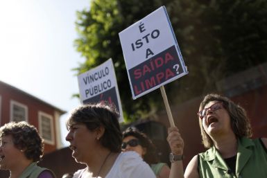 portugal bailout protest