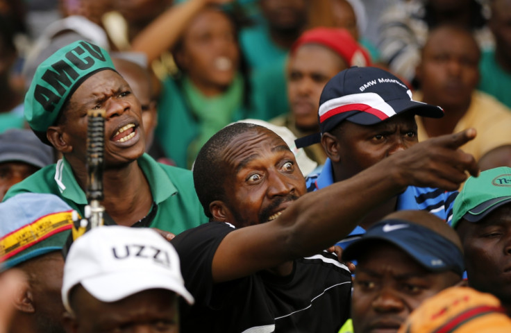 South Africa miners strike