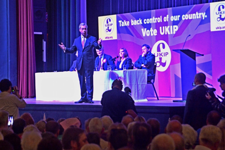 Nigel Farage at Margate rally