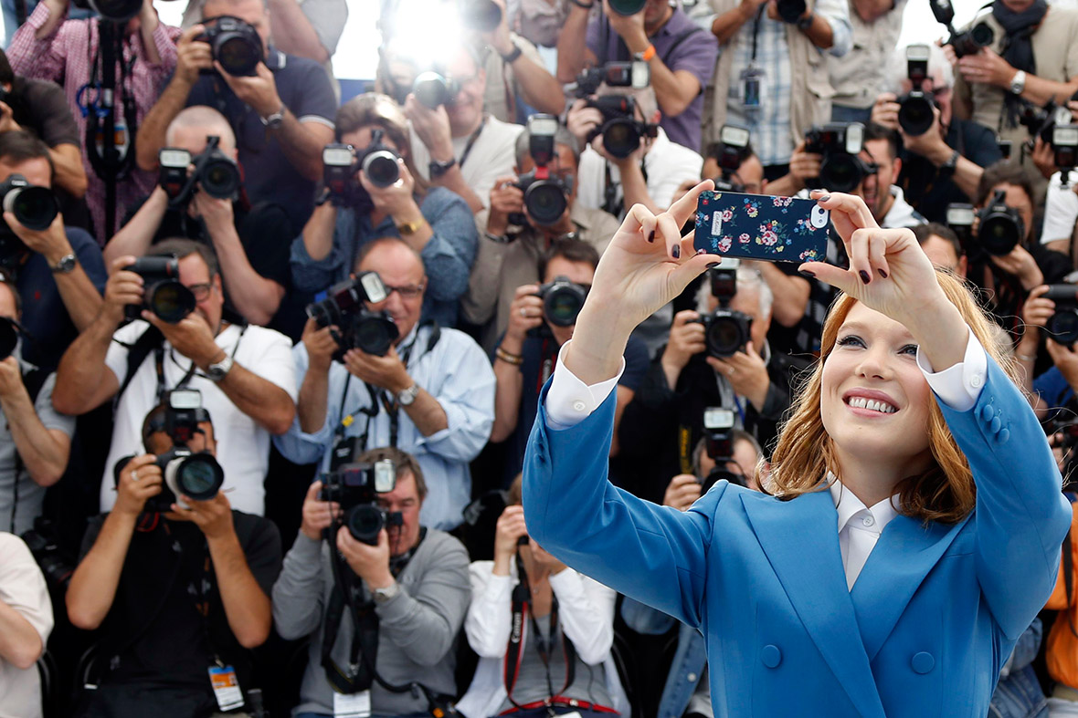 Cannes Selfies Celebrities Taking Pictures of Themselves on the Red Carpet