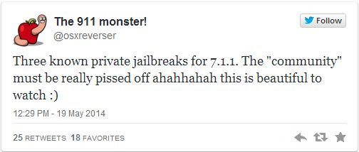 Hackers from GTISC Jailbreak iPhone 5s on iOS 7.1.1, Following Jailbreaks from Winocm and i0ni1c Hackers from GTISC Jailbreak iPhone 5s on iOS 7.1.1, Following Jailbreaks from Winocm and i0ni1c
