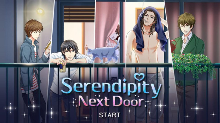 Serendipity Next Door - an Otome romance dating simulator smartphone game designed for women