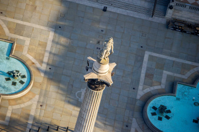 Nelsons Column in Trafalgar Square