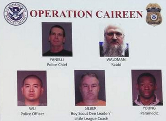New York Rabbi and Boy Scout leader among suspects held in Operation Caireen by police New York Rabbi and Boy Scout leader among suspects held in Operation Caireen by police