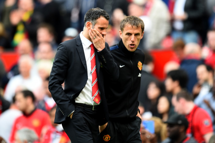 Phil Neville and Ryan Giggs
