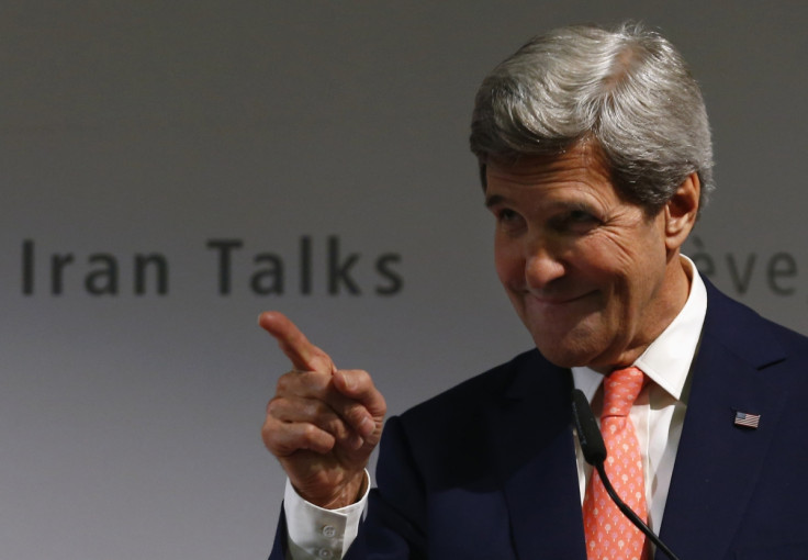 John Kerry attends negotiations over an Iranian nuclear deal.