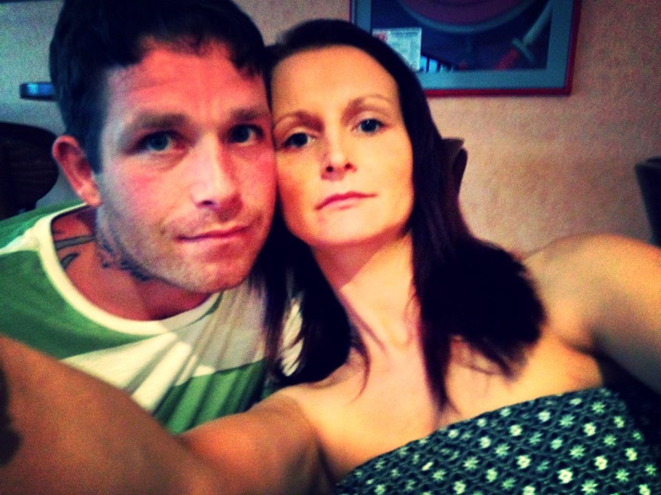 Cheryl and Robert Prudham take a selfie while abroad on holiday in Menorca. Cheryl and Robert Prudham take a selfie while abroad on holiday in Menorca.