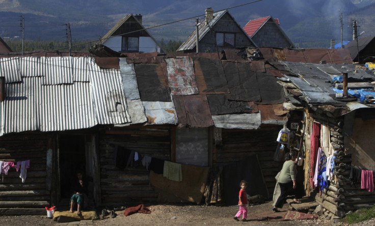 A Slovakian Roma community. (Reuters)