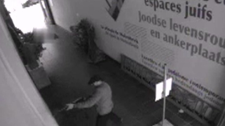 Still from the CCTV footage of the attack.