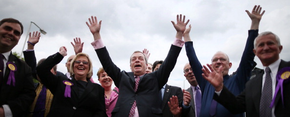 EU Elections: Nigel Farage Hails Historic Victory For UKIP | IBTimes UK