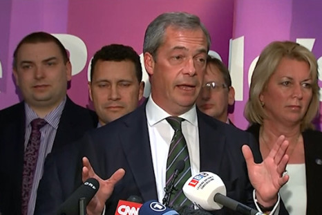 Nigel Farage Celebrates ‘an Earthquake in British Politics’