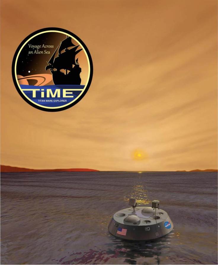 Voyage across an alien sea - the TiME mission's tagline