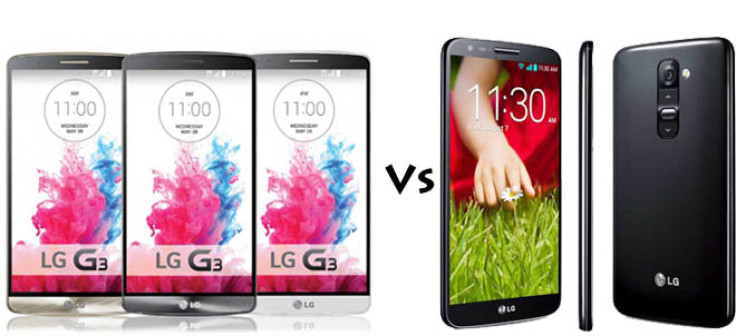 LG G3 vs LG G2 Comparison