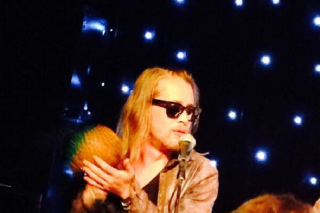 Macaulay Culkin performing at Zoo in Manchester