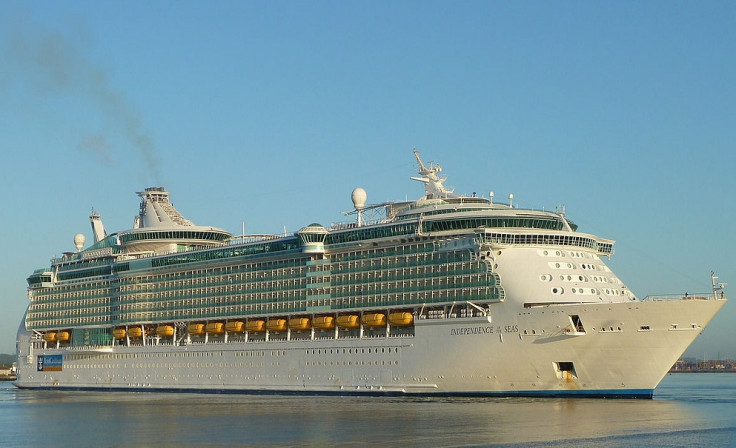 The boy was on board the gigantic Independence of the Seas when he nearly drowned