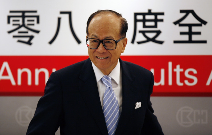 Hutchison Whampoa Chairman Li Ka-shing