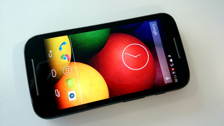 moto e screen