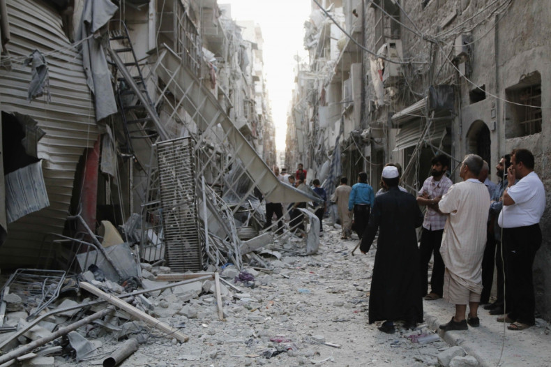 Aleppo barrel bomb
