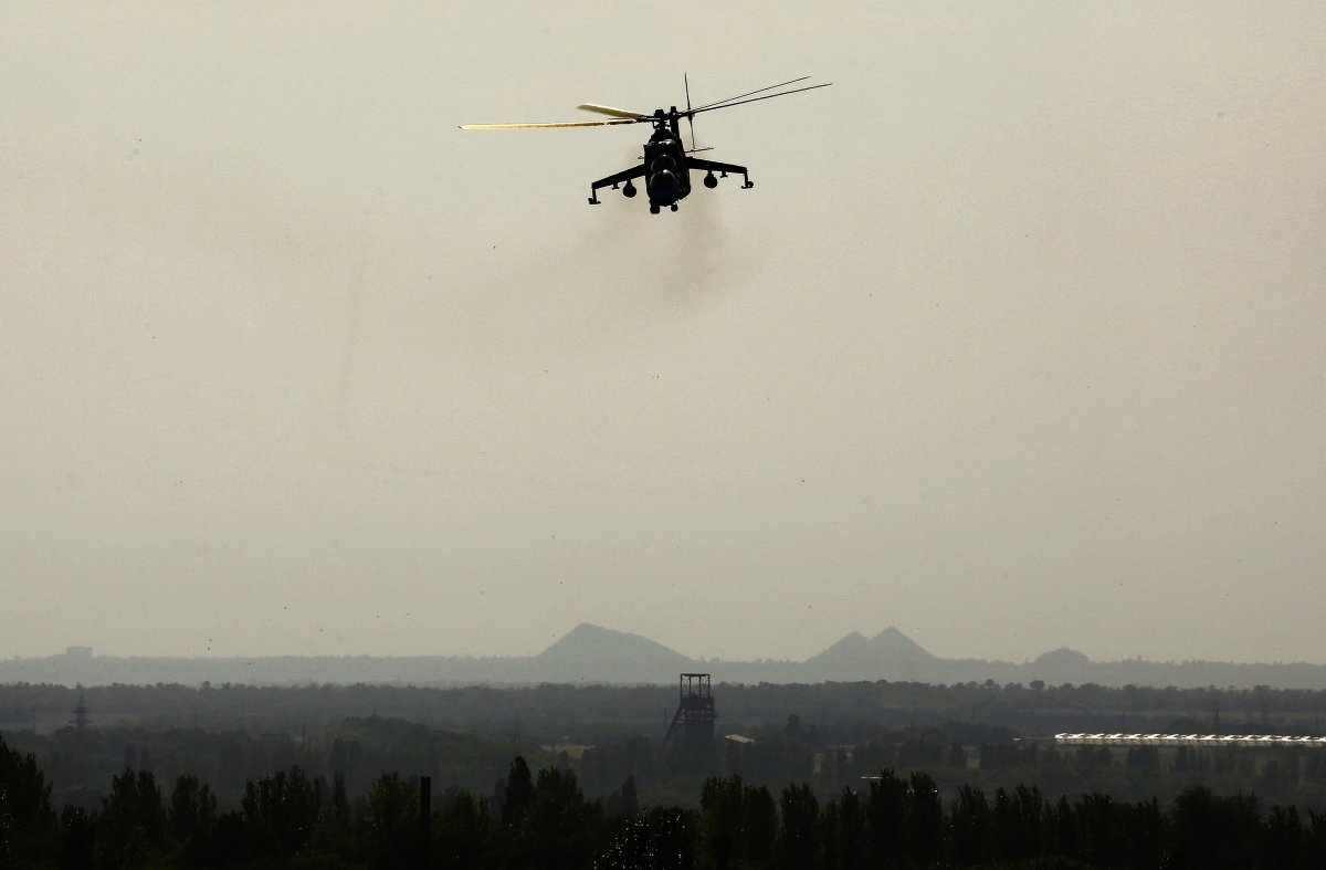 Ukraine Crisis: 14 Killed as Army Helicopter 'Shot Down' Near Slovyansk