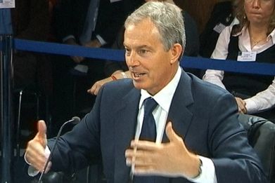 Tony Blair George Bush