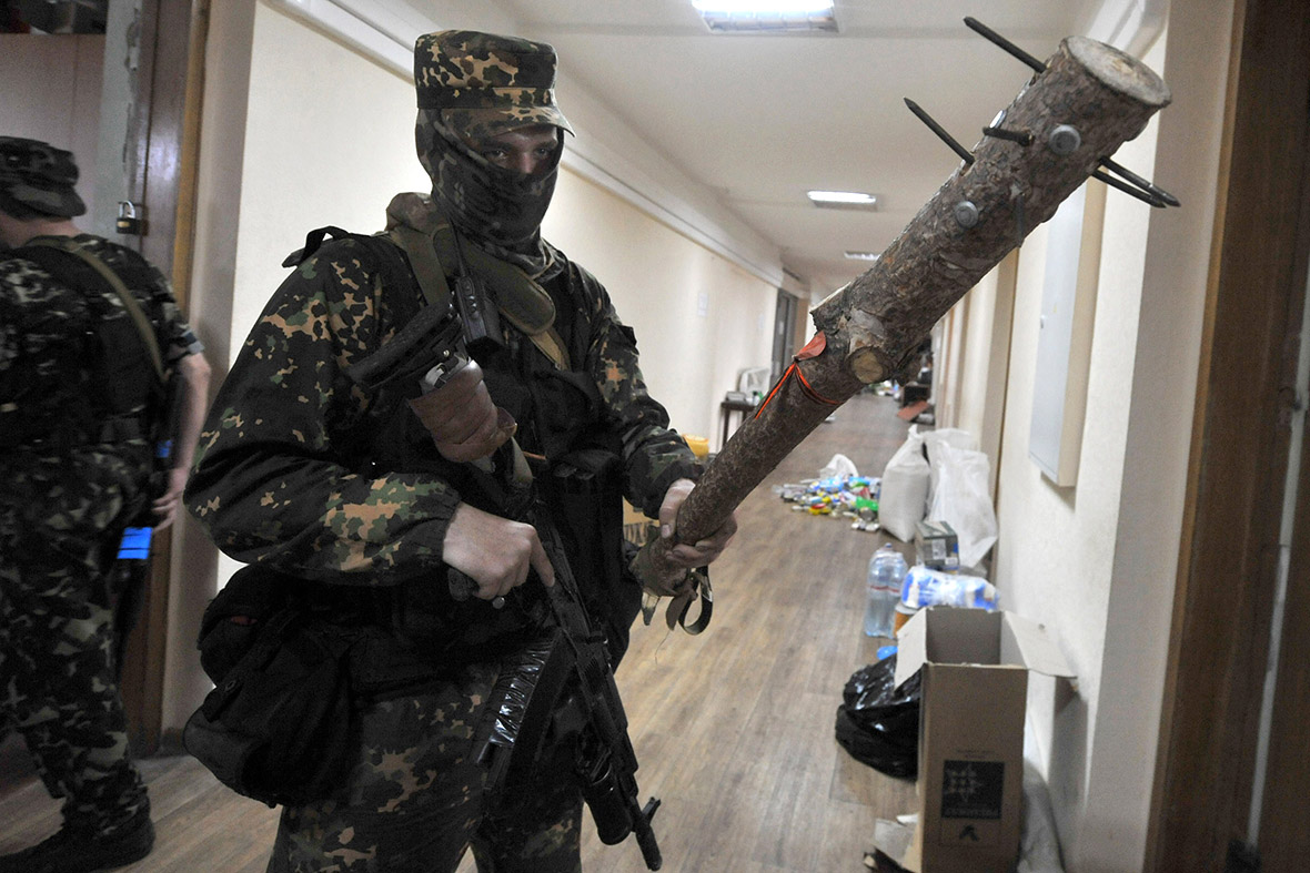 Pro-Russian militia eastern Ukraine club