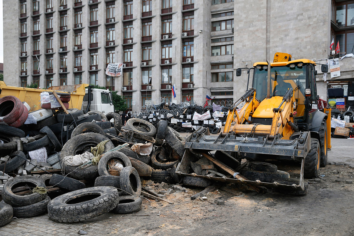 Pro-Russian militia eastern Ukraine