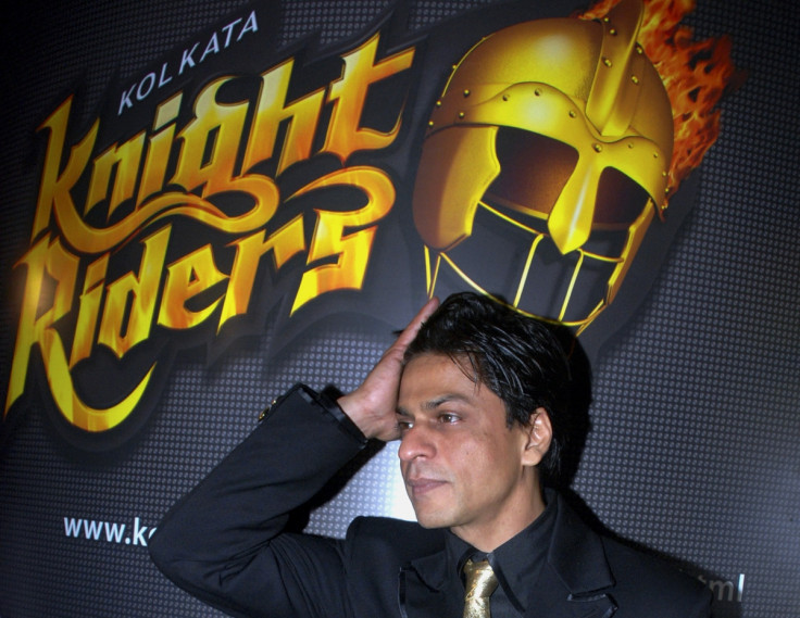 Bollywood star and joint owner of Kolkata Knight Riders cricket team, Shah Rukh Khan