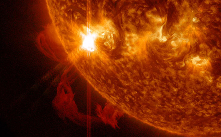 NASA's IRIS captures an enormous eruption of solar material