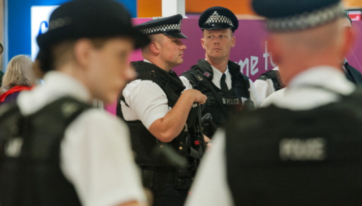 Police at Heathrow Airport