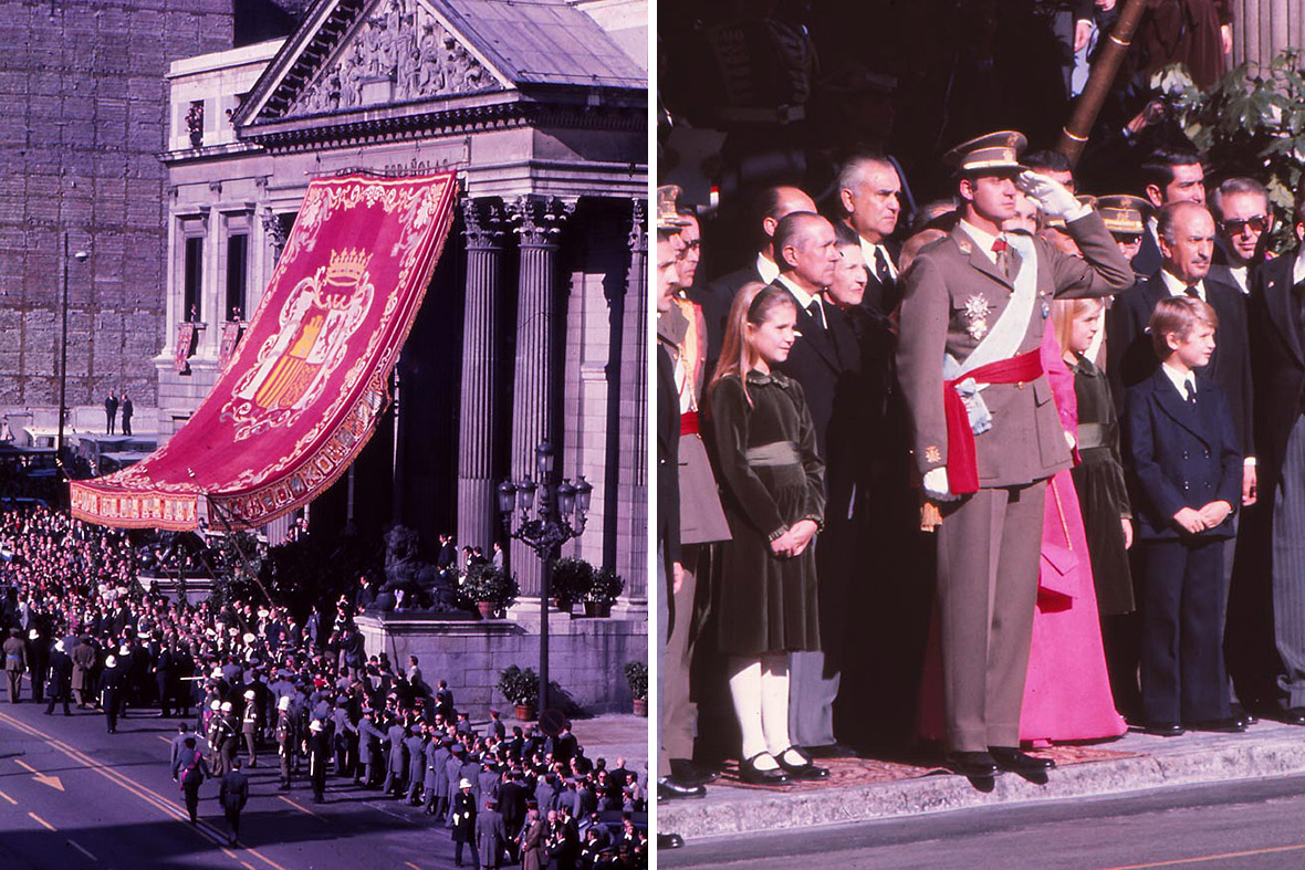 King Juan Carlos I of Spain coronation