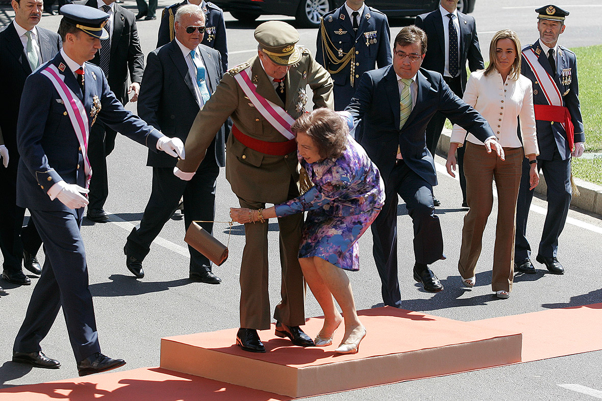 King Juan Carlos I of Spain sofia