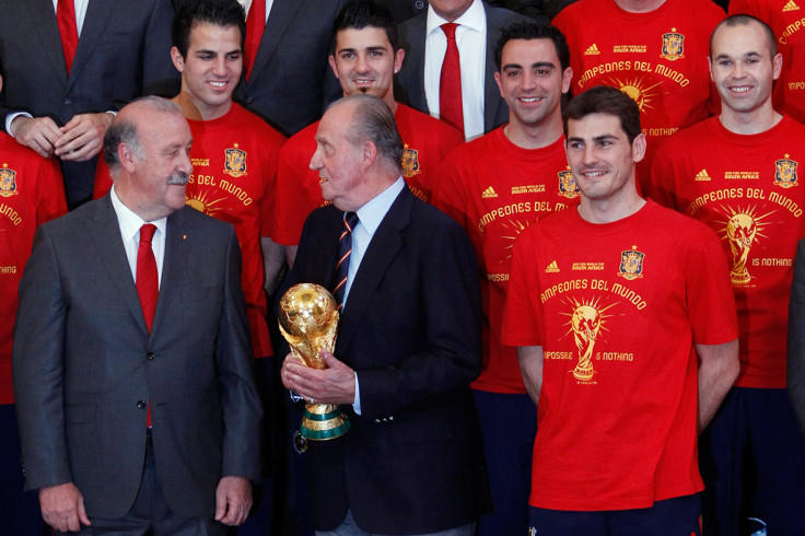 King Juan Carlos I of Spain world cup