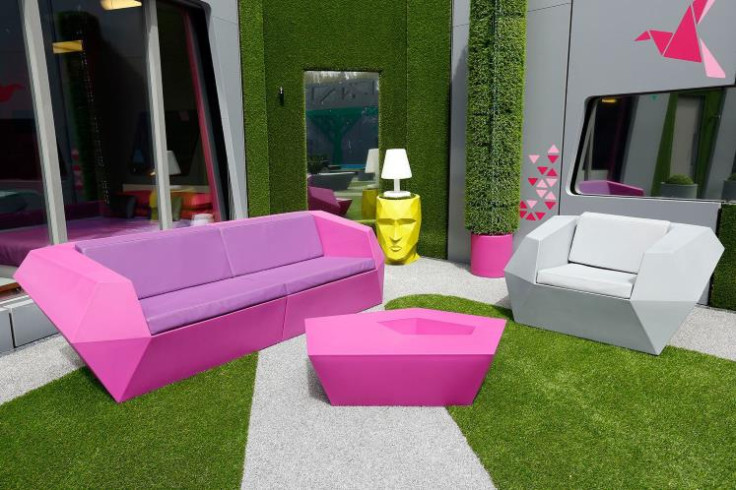 Big Brother house 2014 smoking area