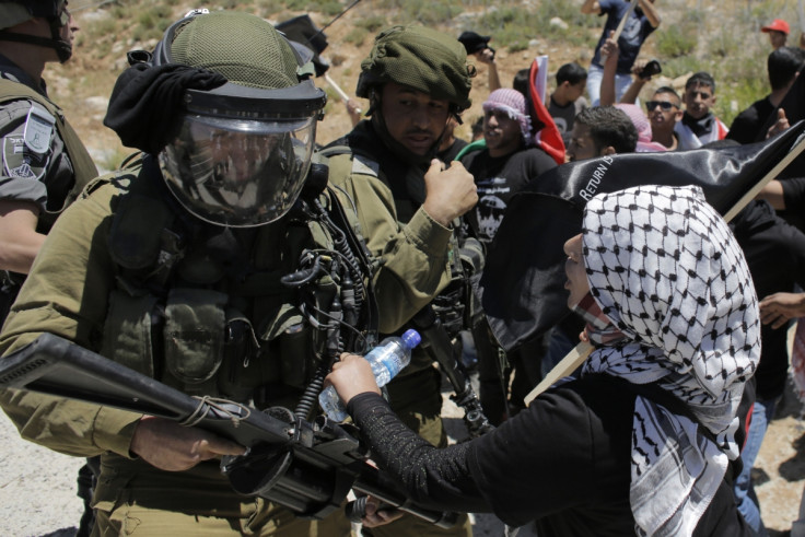 Israeli soldier West Bank