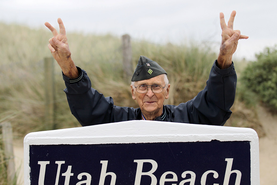 D-Day veteran Utah Beach