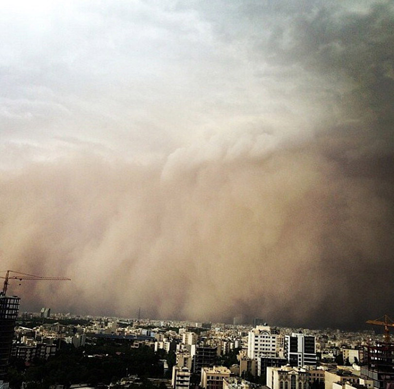 sandstorm iran