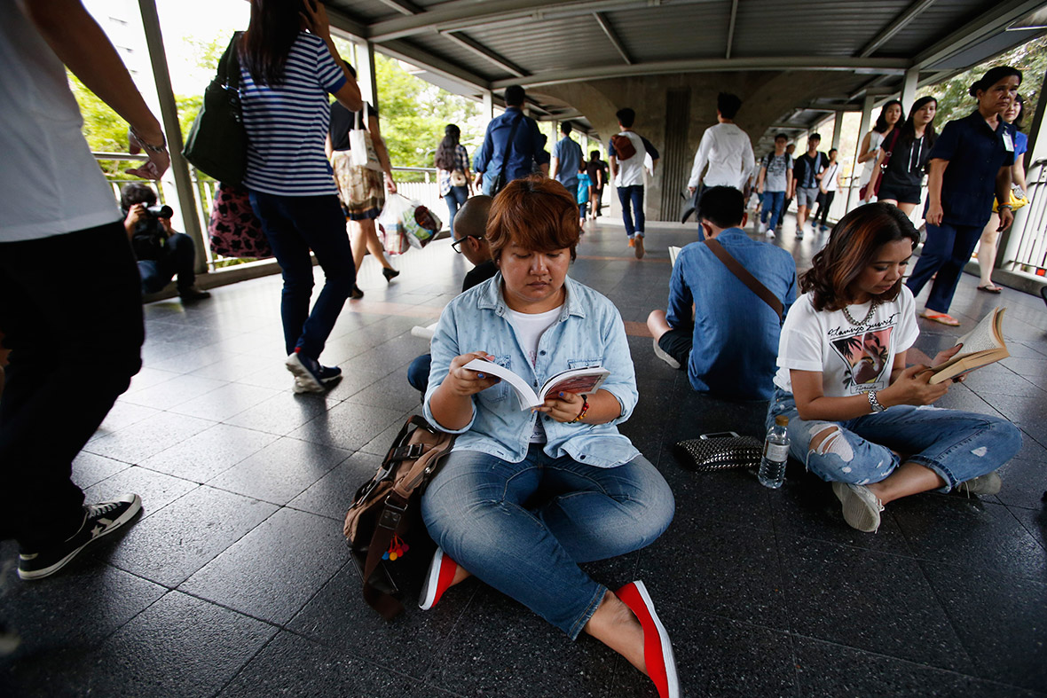 thailand protest reading